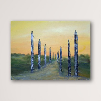 Seelenstäbe | soul bars | 30x40